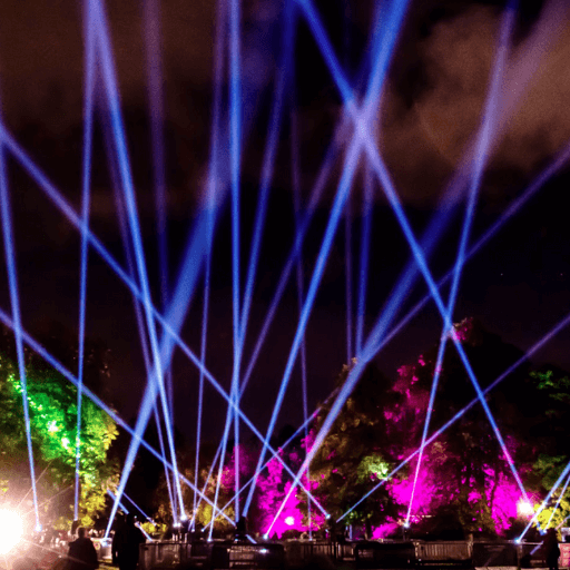 Seasonal Light Trail Hire